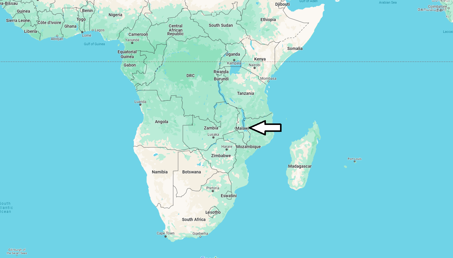 What Continent is Malawi in
