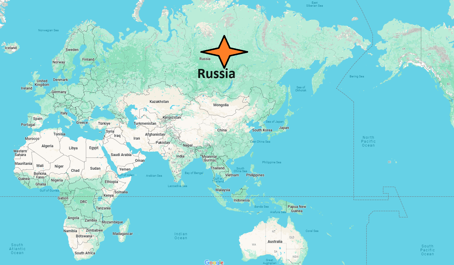 Is Russia part of Asia or Europe