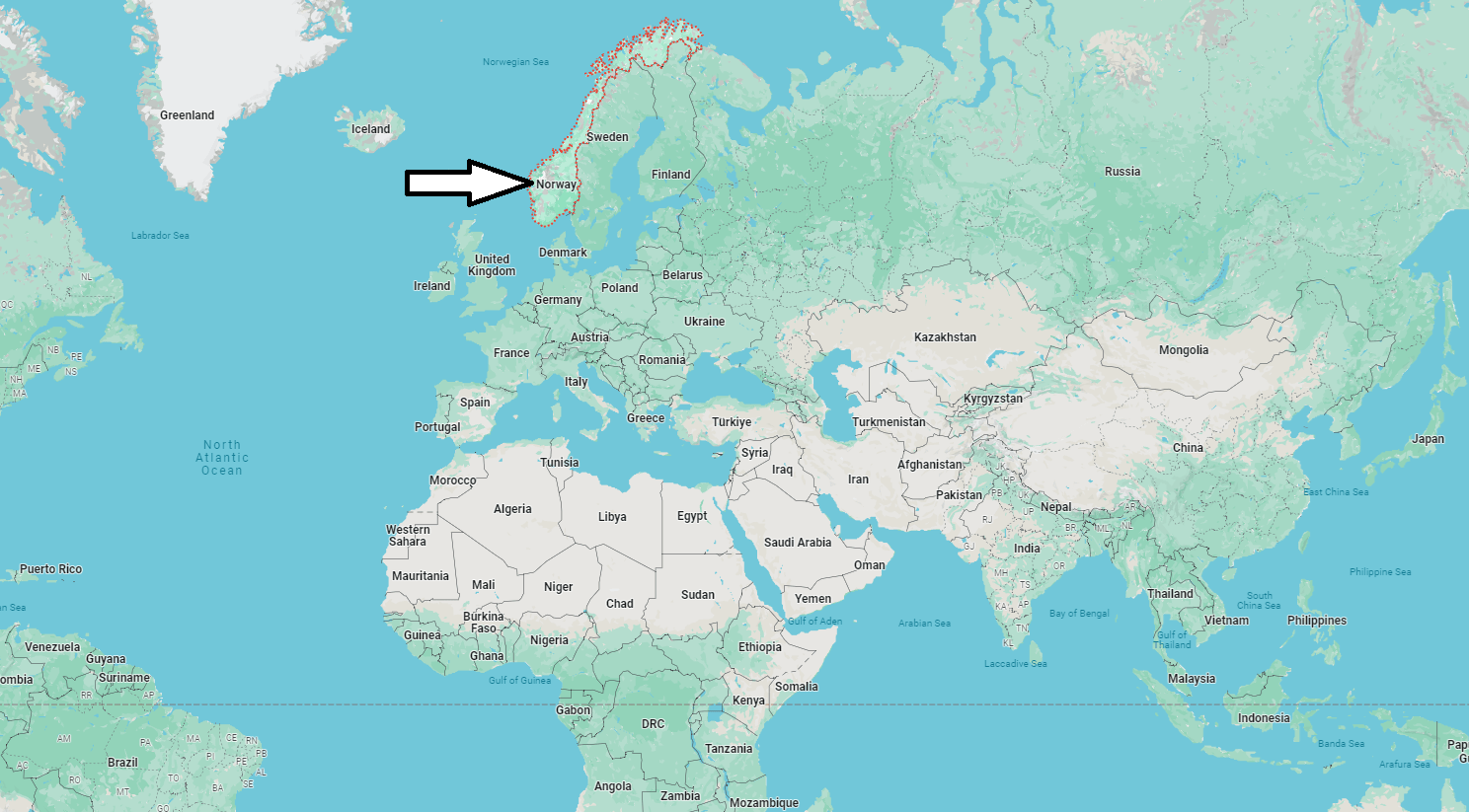 What Continent is Norway in