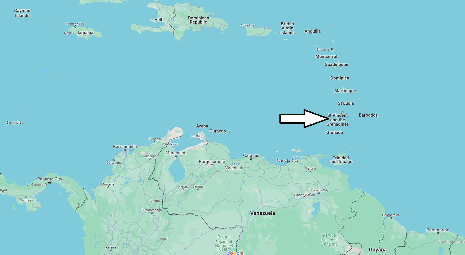 What Continent is Saint Vincent and the Grenadines in