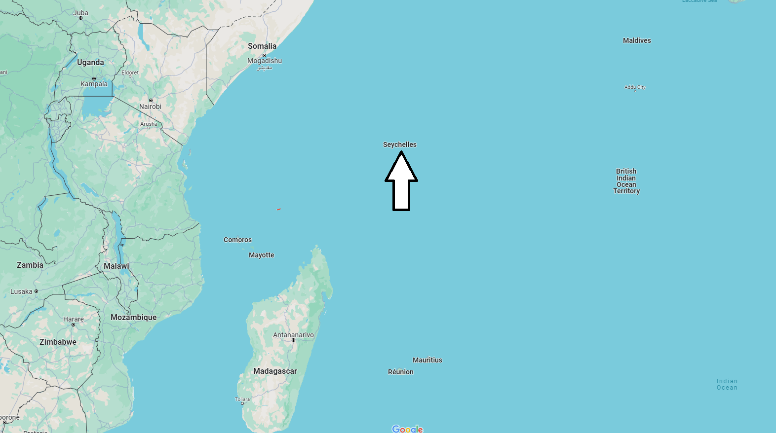 What Continent is Seychelles in