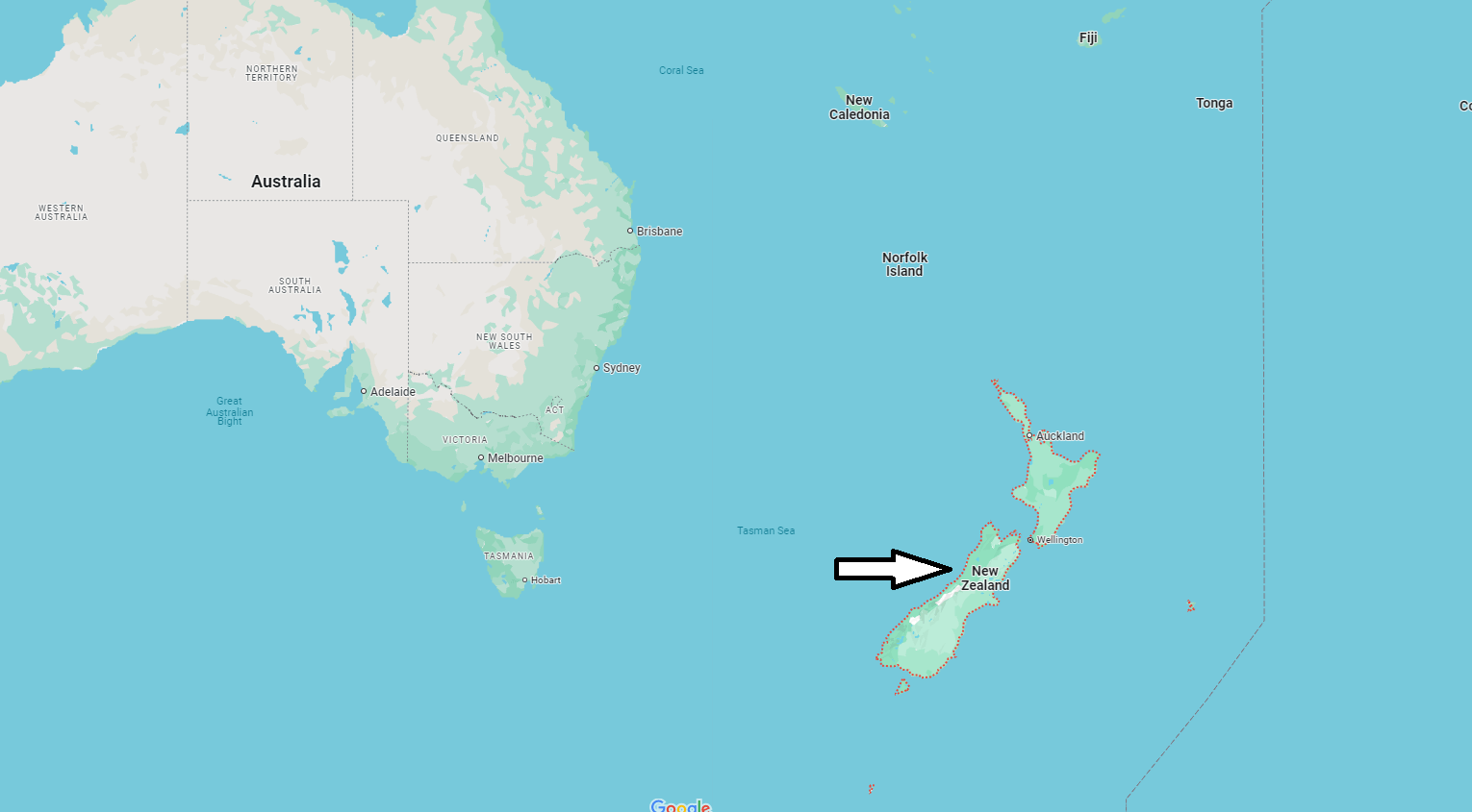 Is New Zealand part of Australia or not