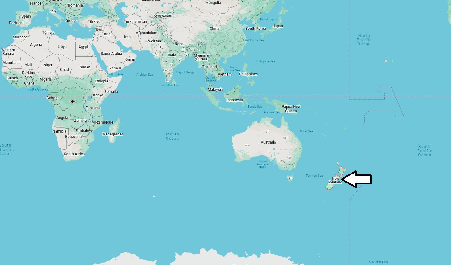 What Continent is New Zealand in