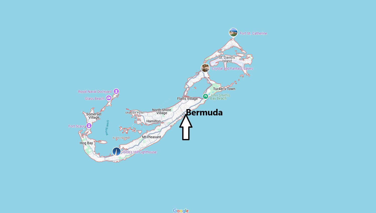 Is Bermuda closer to the US or UK