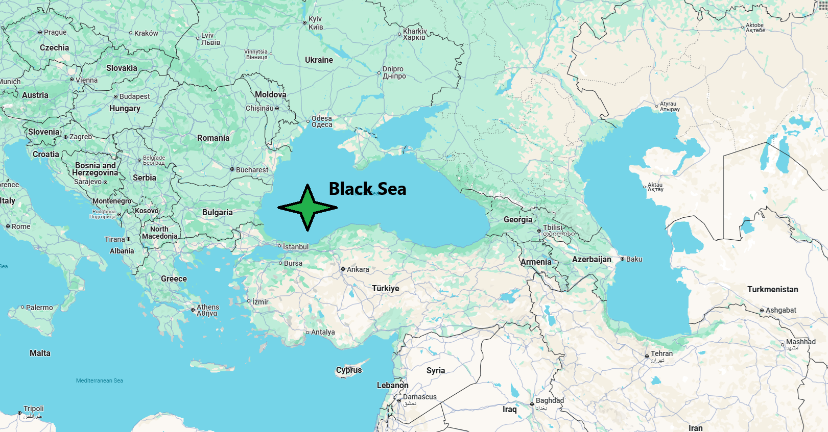 What country does the Black Sea belong to