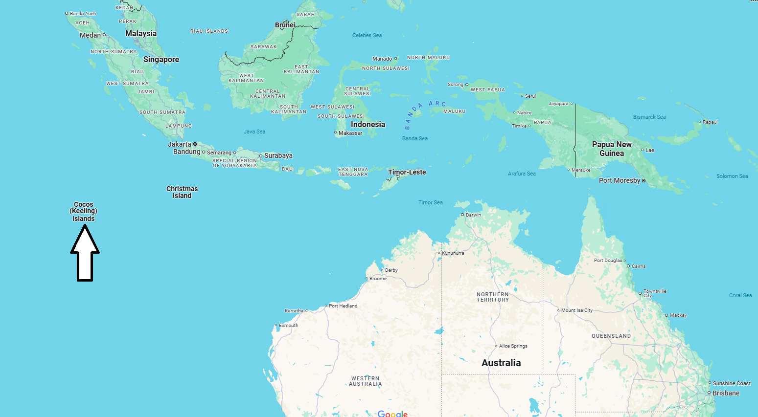 Where is Cocos Islands