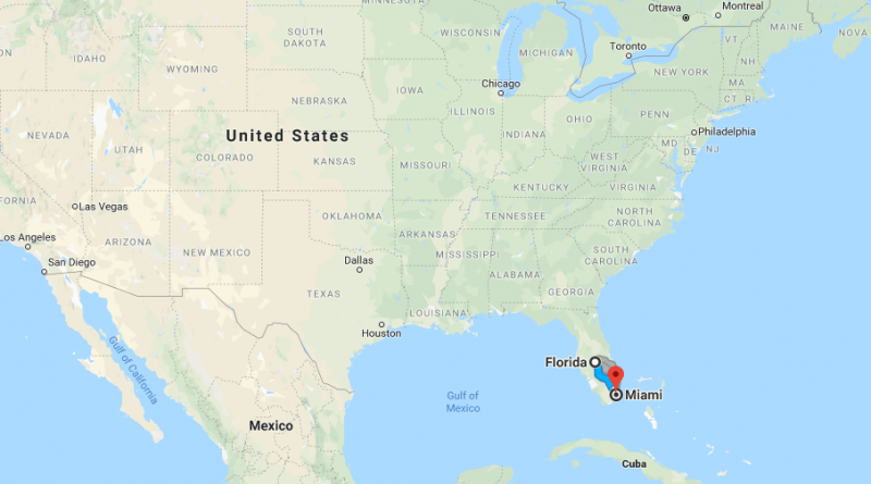 where is miami, fl? / located in florida map | where is map