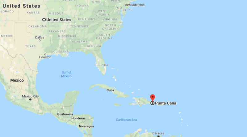 Map of Punta Cana