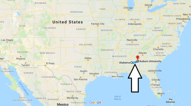 Where is Auburn University in Alabama