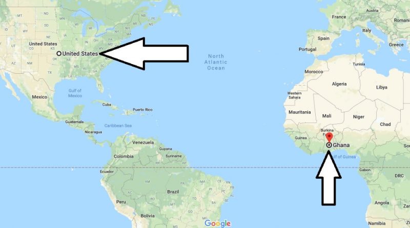 Where is Ghana - Where is Ghana Located in The World - Ghana Map