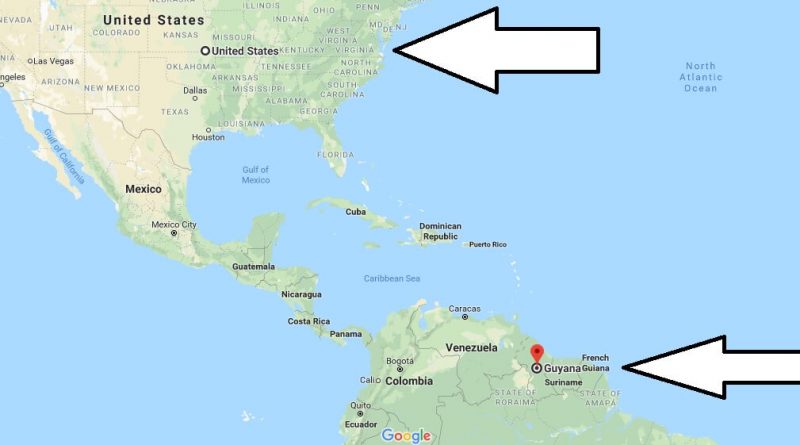 Where is Guyana - Where is Guyana Located in The World - Guyana Map