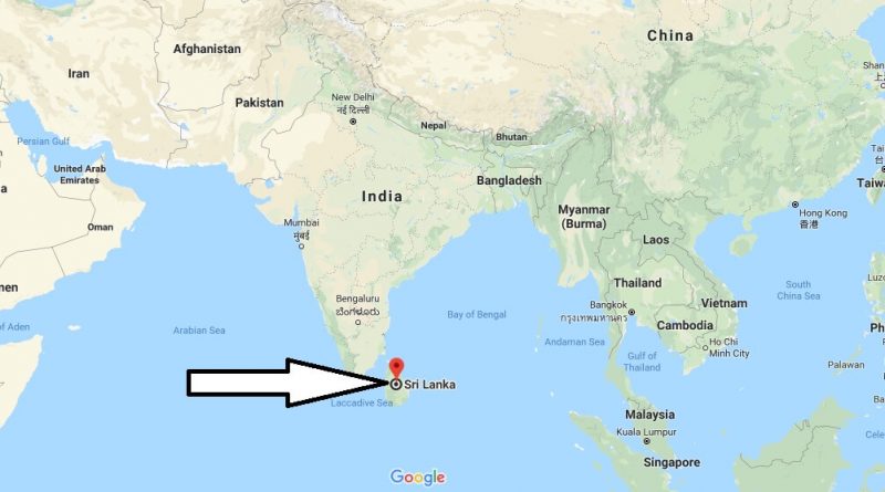 Where Is Sri Lanka Located In The World Sri Lanka Map Where Is Map