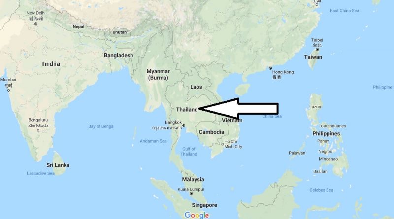 Where is Thailand? / Where is Thailand Located in The World? / Thailand Map
