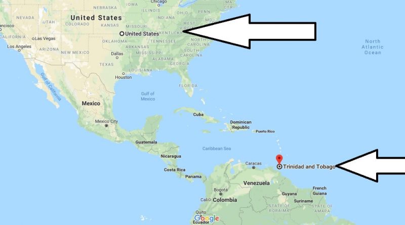 Where is Trinidad And Tobago - Where is Trinidad And Tobago Located in The World - Trinidad And Tobago Map