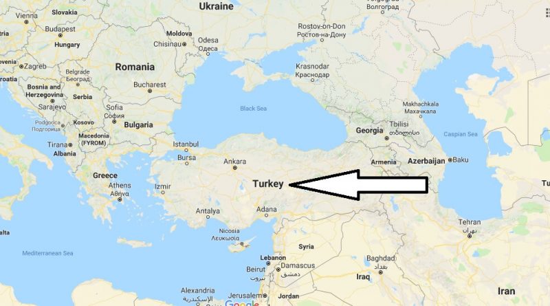 Where is Turkey - Where is Turkey Located in The World - Turkey Map