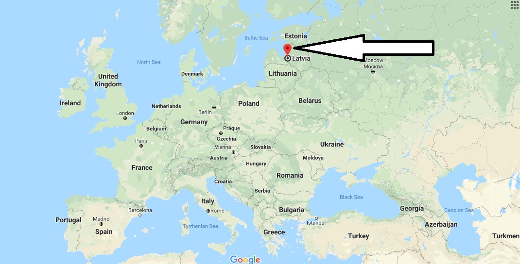 Where is Latvia - Where is Latvia Located in The World - Latvia Map.