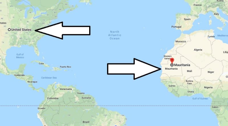 Where is Mauritania - Where is Mauritania Located in The World - Mauritania Map