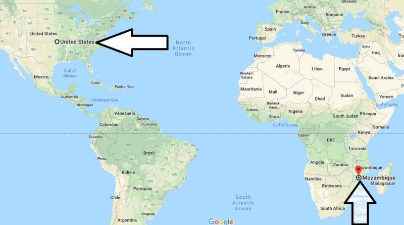 Where is Mozambique - Where is Mozambique Located in The World - Mozambique Map