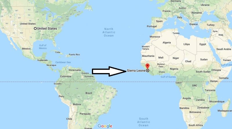 Where is Sierra Leone - Where is Sierra Leone Located in The World - Sierra Leone Map