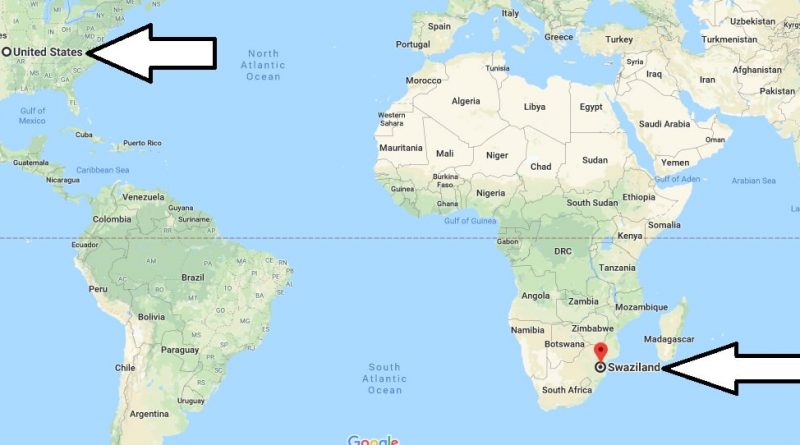 Where is Swaziland - Where is Swaziland Located in The World - Swaziland Map