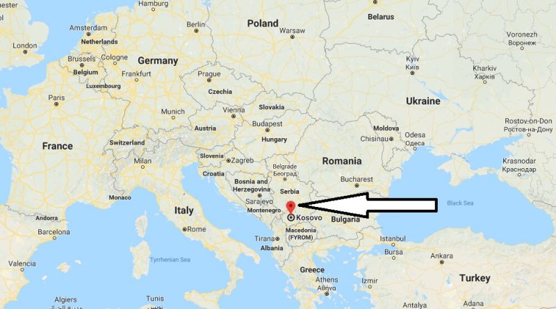 Where Is The Kosovo Kosovo Located In The World Kosovo Map