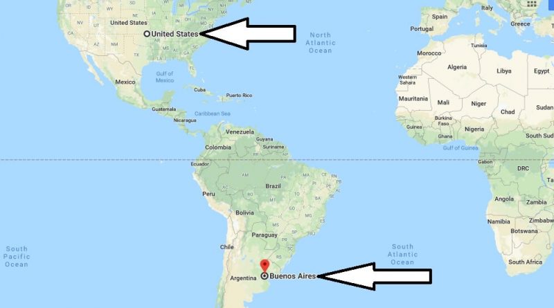 Where is Buenos Aires - What Country is Buenos Aires in - Buenos Aires Map