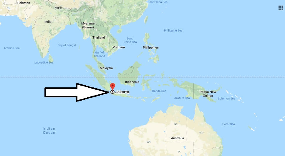 Where is Jakarta? What Country is Jakarta in? Jakarta Map | Where is Map