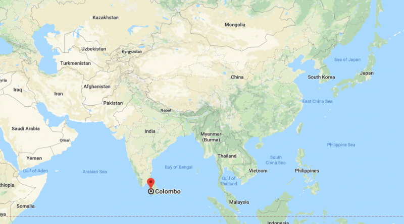 Where is Colombo - What Country is Colombo in - Colombo Map