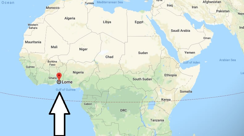 Where is Lome - What Country is Lome in - Lome Map