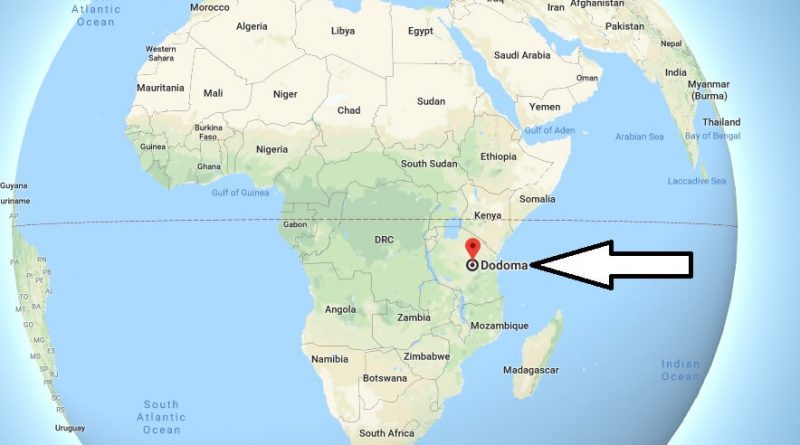 Where is Dodoma - What Country is Dodoma in - Dodoma Map