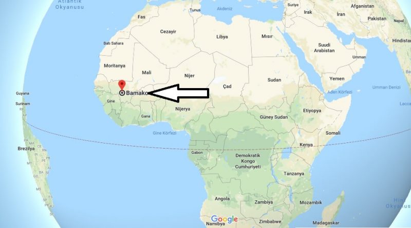 Where is Bamako What Country is Bamako in Bamako Map