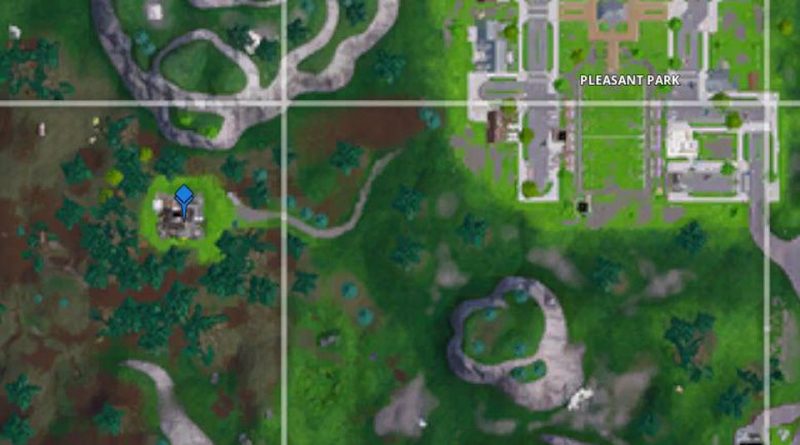 Where is the o west of pleasant park?
