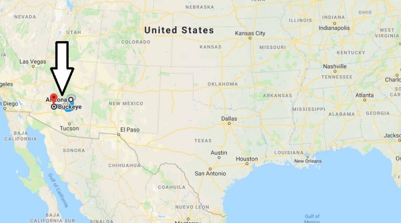 Where is Buckeye Arizona Located Map? What County is Buckeye?