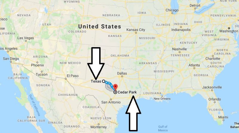 Where is Cedar Park Texas Located Map? What County is Cedar Park?