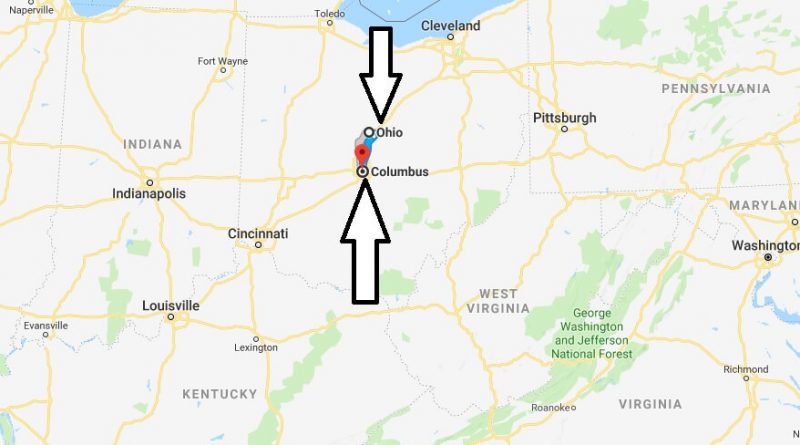 Where is Columbus Ohio (OH) Located Map? What County is Columbus?
