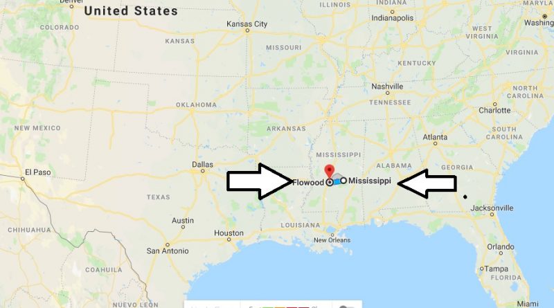 Where is Flowood Mississippi (MS) Located Map? What County is Flowood?