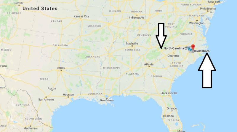 Where is Goldsboro North Carolina (NC) Located Map? What County is Goldsboro?