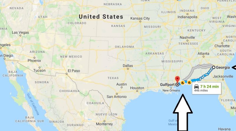 Where Is Gulfport Georgia Ga Located Map What County Is