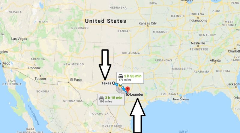 Where is Leander Texas (TX) Located Map? What County is Leander?