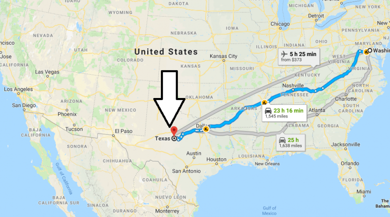 Where is Texas Located in the United States & Texas Map