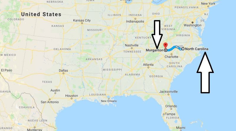 Where is Morganton North Carolina (NC) Located Map? What County is Morganton?
