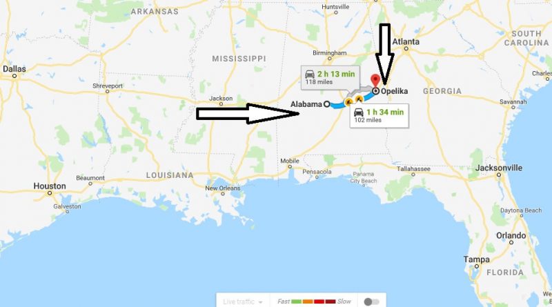 Where is Opelika Alabama (AL), Located Map? What County is Opelika?