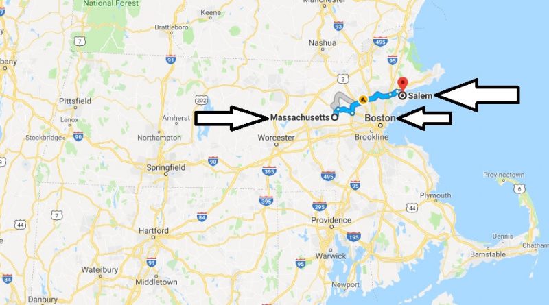 Where is Salem Massachusetts (MA), Located Map? What County is Salem?