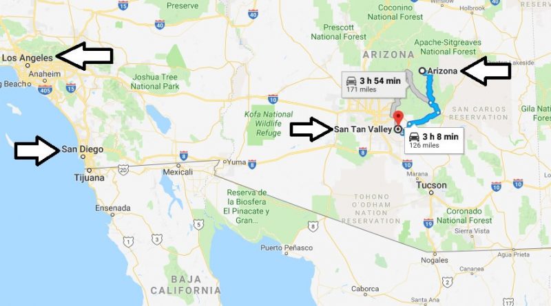 Where is San Tan Valley Arizona (AZ), Located Map? What County is San Tan Valley?