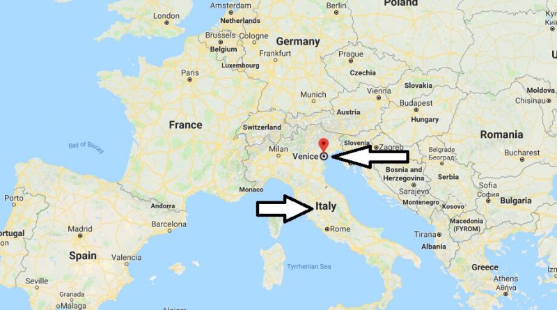 Where Is Venice Italy Located Map What County Is Venice Where