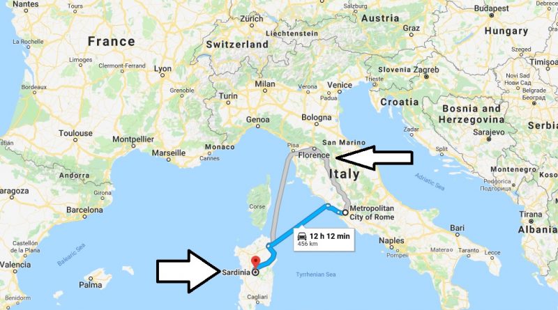 Where is Sardinia Italy Located Map? What County is Sardinia?