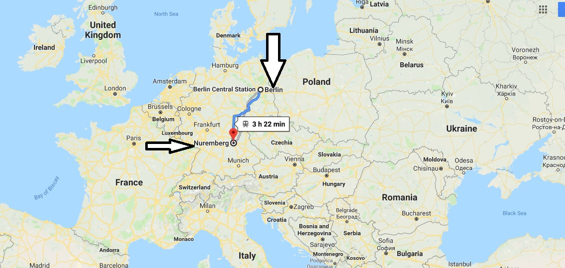 Where Is Nuremberg What Country Is Nuremberg In Nuremberg Map 