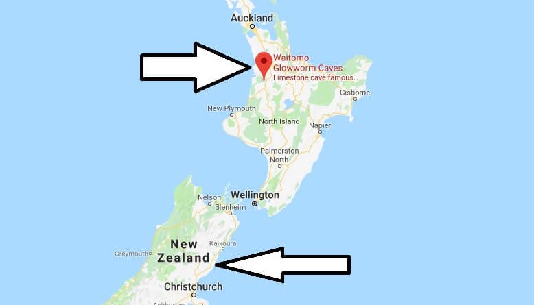 Where is Waitomo Glowworm Caves? What Country is Waitomo Glowworm Caves in? Waitomo Glowworm Caves Map