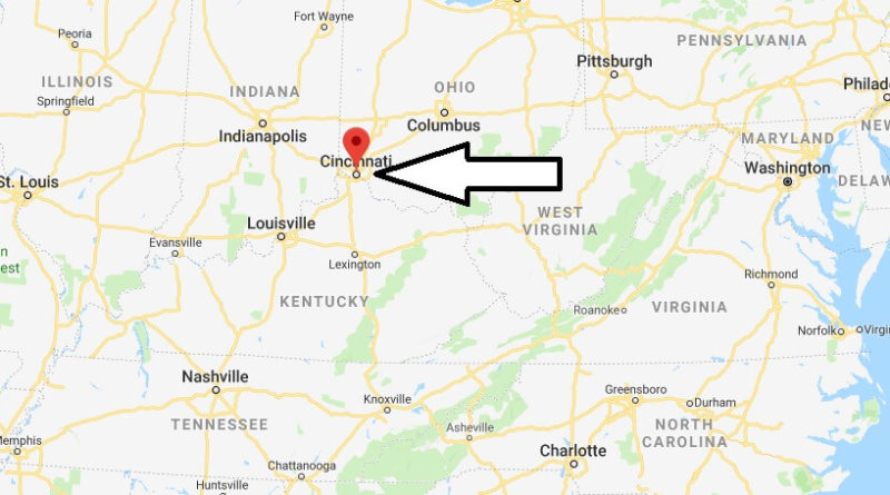 Where is Cincinnati? What Country is Cincinnati in? Cincinnati Map