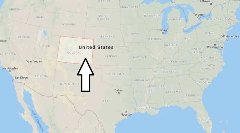 Where is Colorado? What Country is Colorado in? Colorado Map